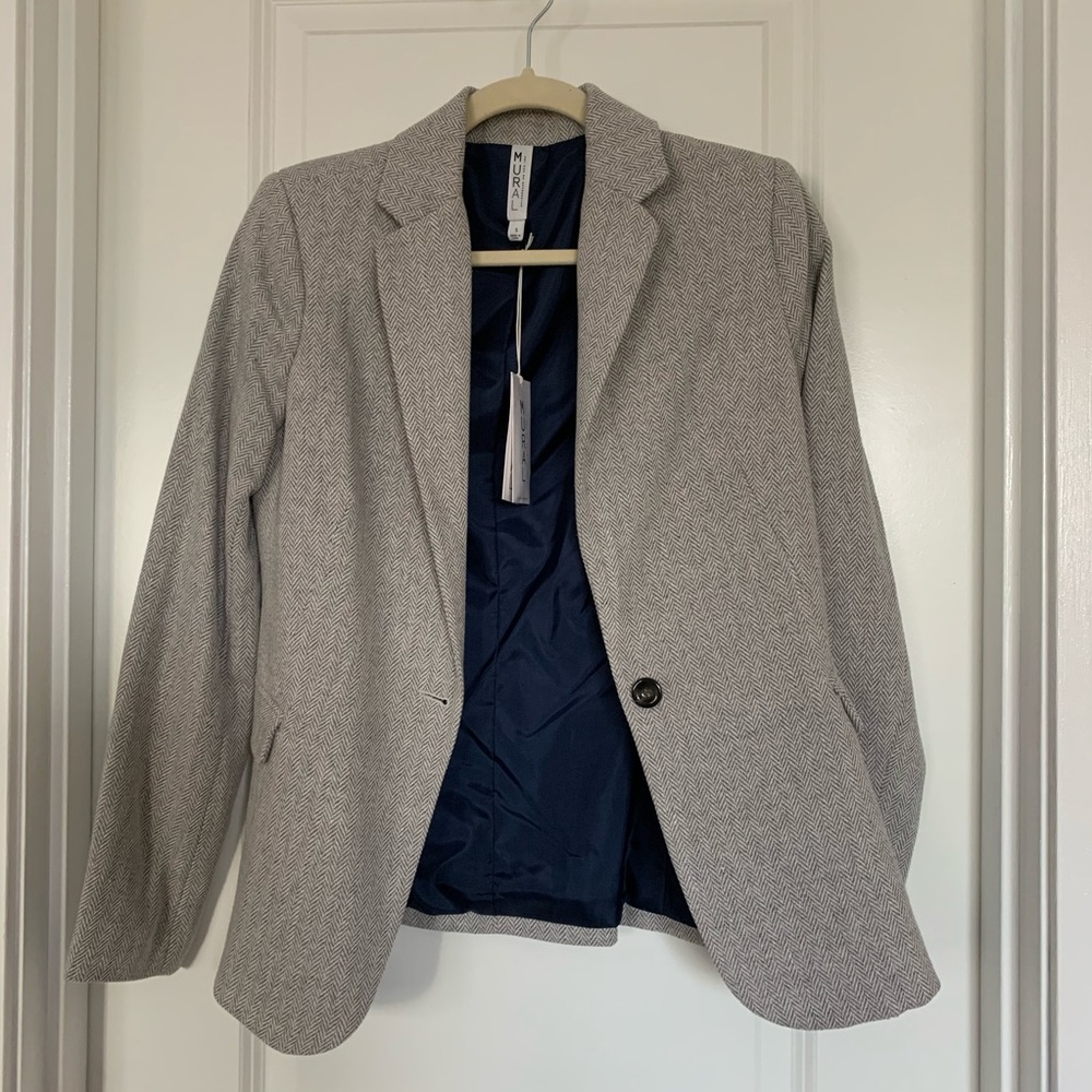 Herringbone Blazer